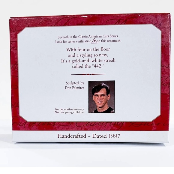 Hallmark Keepsake Ornament 1969 Hurst Oldsmobile 442 - Picture 2 of 3